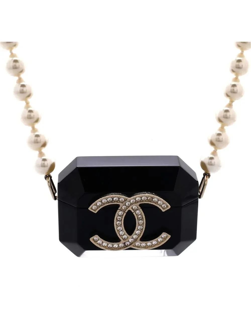 Chanel Airpods Case Pro Necklace Faux #303955C18B
